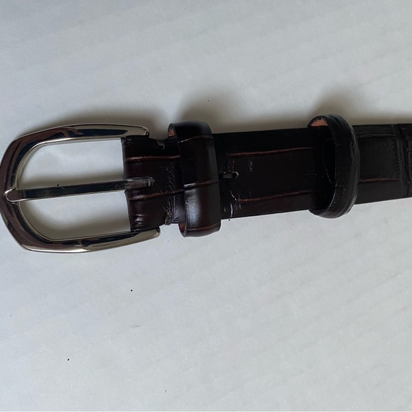Cole Haan Brown Leather Belt – Size 38 - Picture 2 of 4